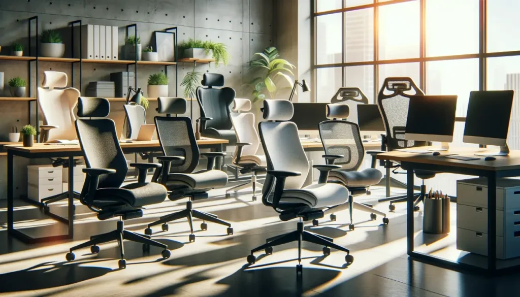 Ergonomische Stühle für lange Arbeitszeiten