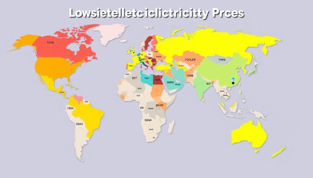 Länder mit den günstigsten Strompreisen