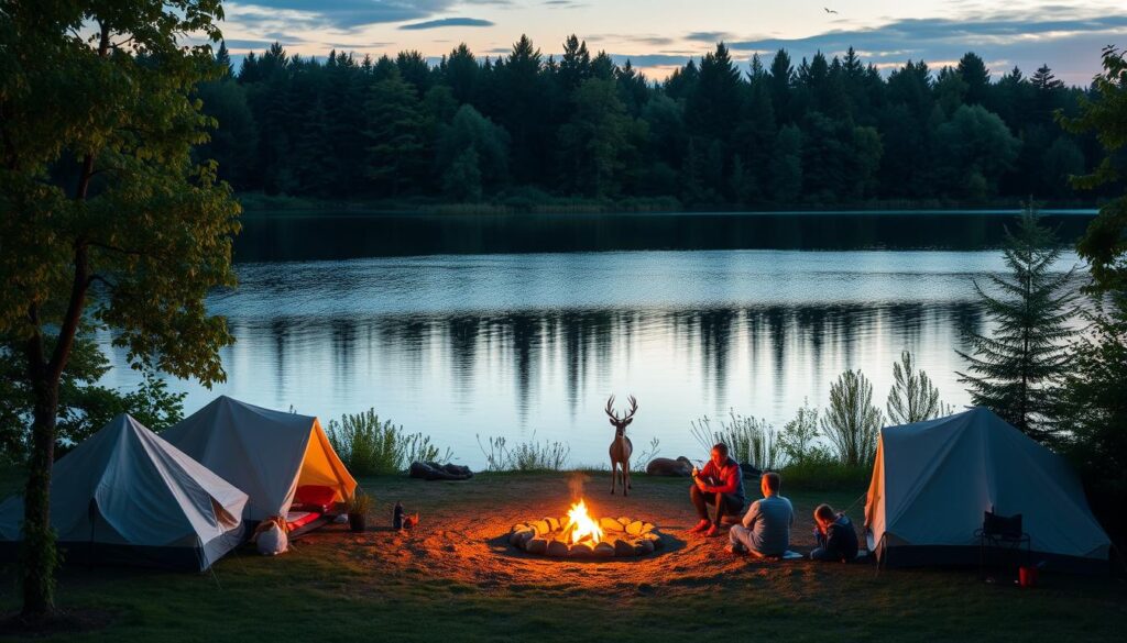 Mecklenburgische Seenplatte Camping