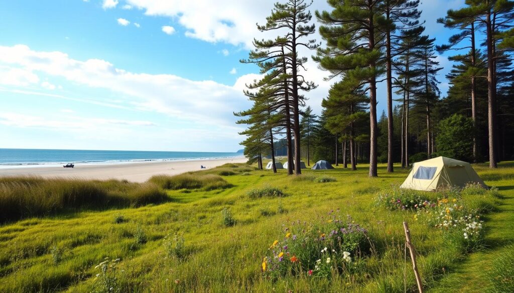 Ostsee Camping Landschaft