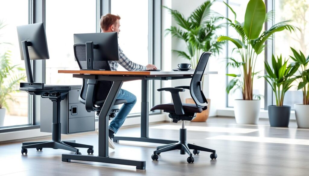 ergonomischer arbeitsplatz