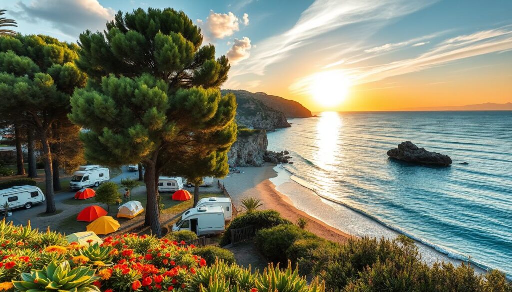 Campingplätze am Meer in Italien