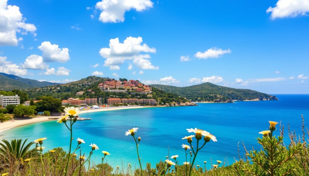 Côte d'Azur Landschaft