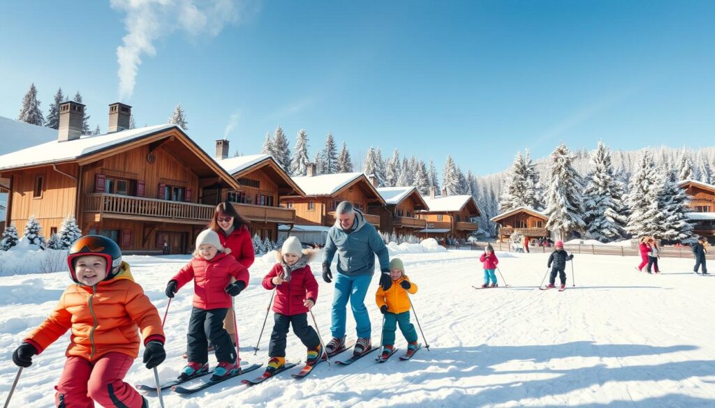 Deutsche Skigebiete Familienurlaub