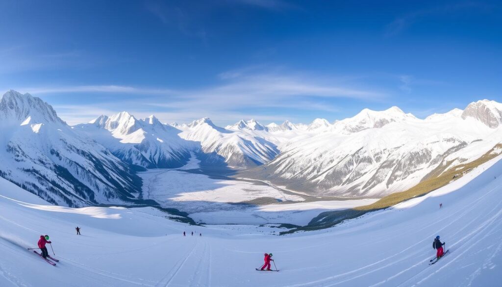 Gletscherskigebiete Österreich Skifahren