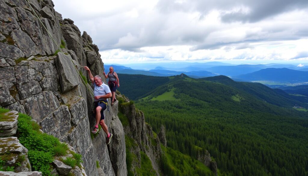 Klettern in Deutschland Mittelgebirge