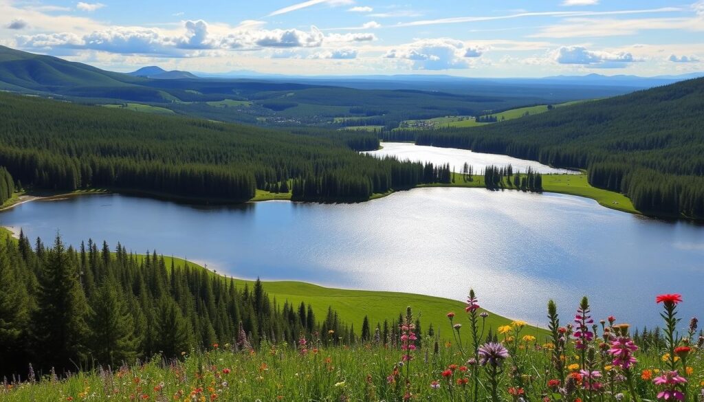 Natururlaub in Finnland Landschaft