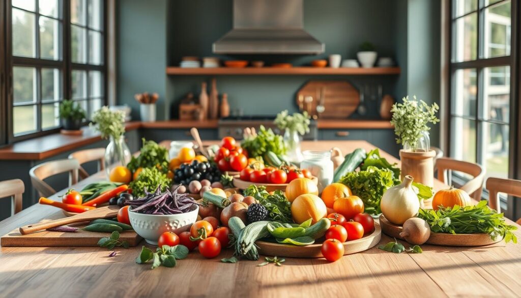 Wellnessküche mit regionalen Produkten