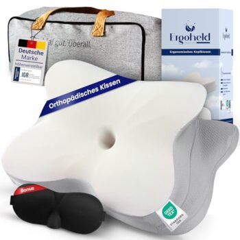 Orthopädisches Kissen von Ergoheld gegen Kopfschmerzen