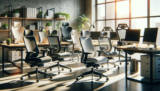 Ergonomischer Bürostuhl mit Fußstütze: Komfort am Arbeitsplatz