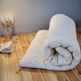 SHIATSU FUTON Natur Schurwolle: Der Schlaftraum für Rücken- und Bauchschläfer!